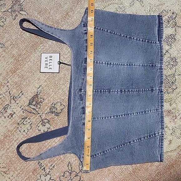 Women's Blue Denim Top - Picture 7 of 11